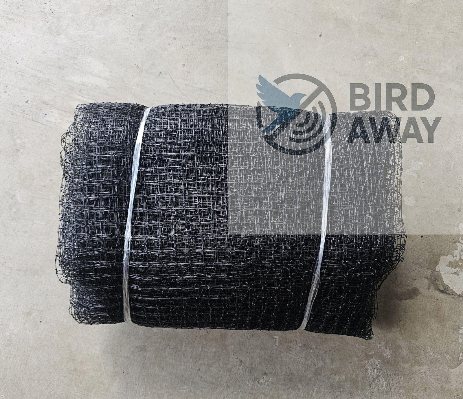 ตาข่ายเอ็นถักชนิด HDPE (แบ่งตัด) สีดำ (1.8x1.8cm) กว้าง3เมตรxยาว50เมตร